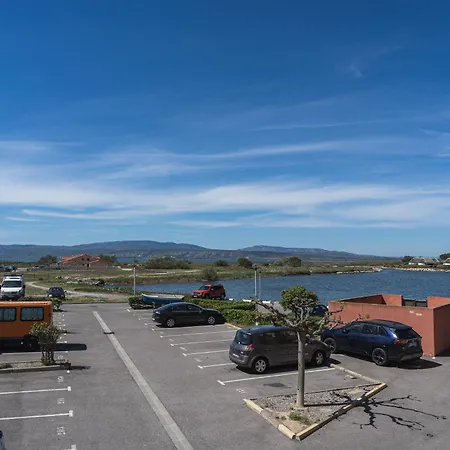 Appartamento Le Marina Blue Vista - Vue Etang - Place De Parking Privé - à 5 Min - Climatisation - Wifi *